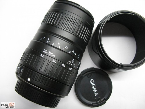 Sigma zoom 100 300mm - sigma, ex