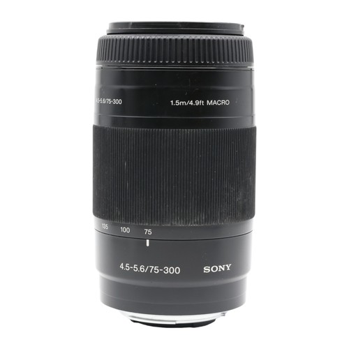 Obiettivo zoom sony sal75300 - zoom,