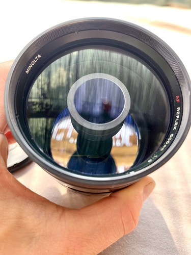 Objectif miroir minolta af - miroir,