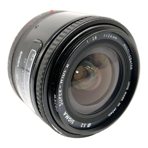 Sigma super wide 24mm - ii, mc